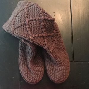 Genuine Argyle Knit Ugg Boots
